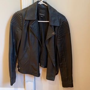 Trouve leather jacket